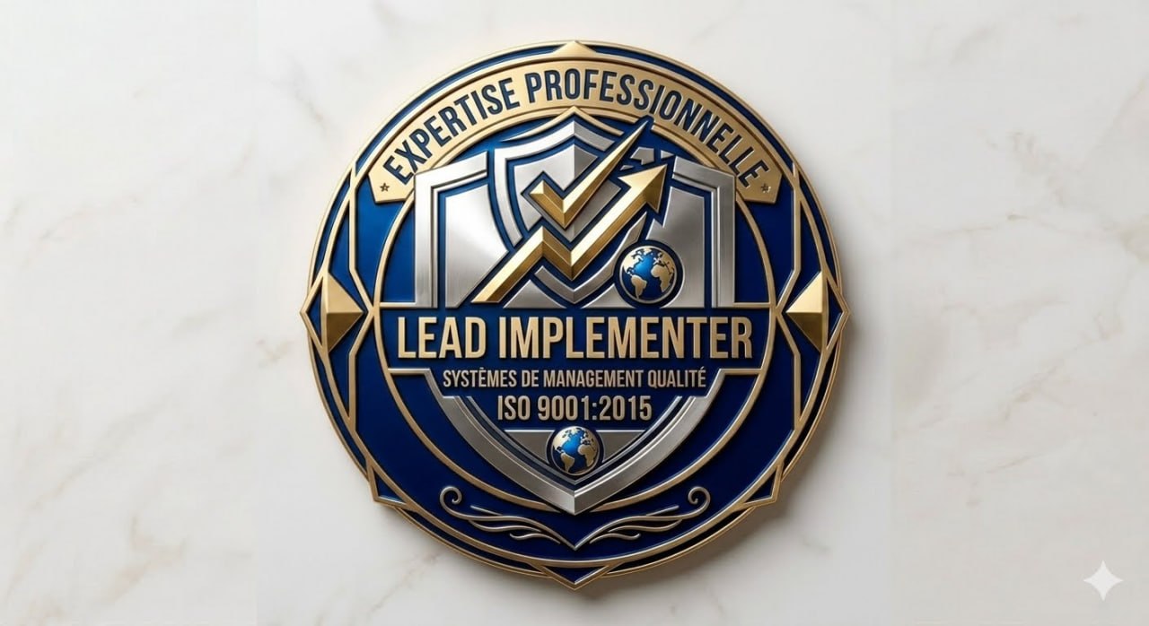 Certificat Lead Implementer — Système de management de la qualité ISO 9001:2015